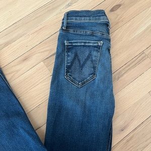 NEW Mother High-Waisted Runaway Jean, Size 24